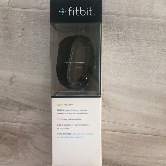 NIB Fitbit Flex Wireless actual watch Black - Picture 2 of 5